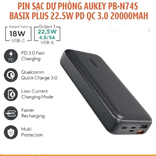 Pin sạc dự phòng 27000 mAh Type C PD 3.0 QC 4.0 245W HyperJuice HJ245B - Xám - Giá rẻ nhất hôm nay - Ảnh 87