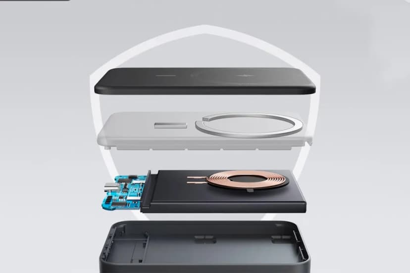 Pin sạc dự phòng 5000mAh Không dây Magnetic Type C PD 22.5W Xiaomi Ultrathin MDY-20-EB Cam - Giá rẻ nhất hôm nay - Ảnh 17