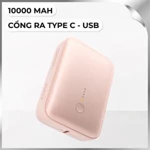 Pin sạc dự phòng Không dây Polymer 10000mAh Type C 20W Aukey PB-MS04 - Hồng - Giá rẻ nhất hôm nay - Ảnh 11