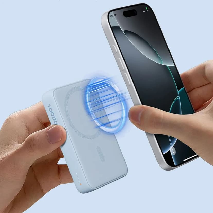 So sánh giá Pin sạc dự phòng Không dây Polymer 10000mAh Type C 20W Aukey PB-MS04 - Xanh - Tìm sản phẩm giá rẻ nhất - Ảnh 4