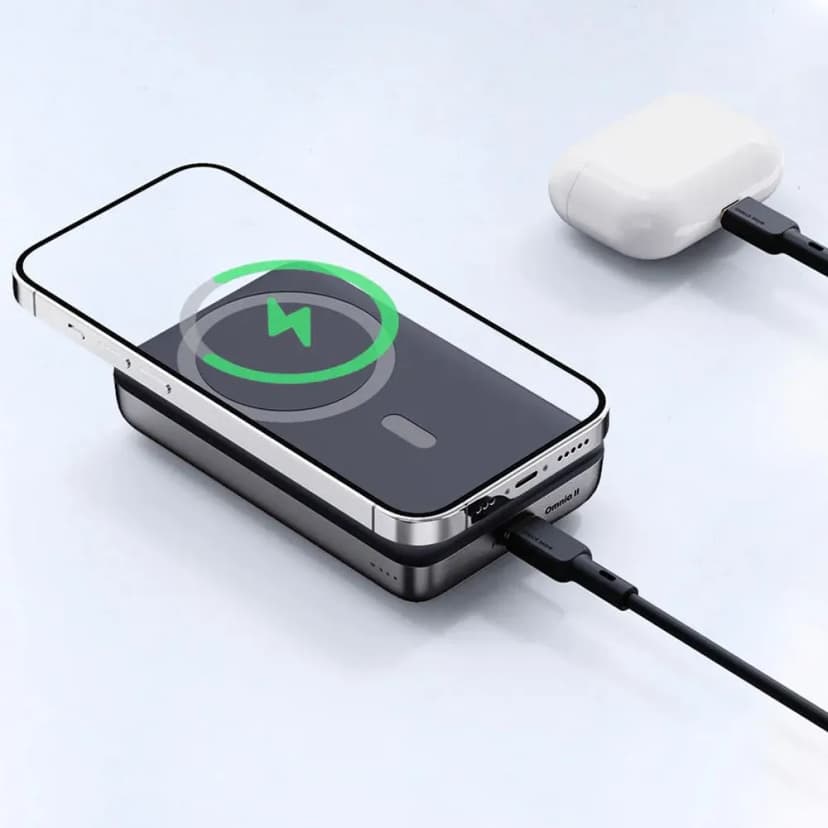 So sánh giá Pin sạc dự phòng Không dây Polymer 10000mAh Type C 30W Aukey PB-MS02 - Đen - Tìm sản phẩm giá rẻ nhất - Ảnh 2