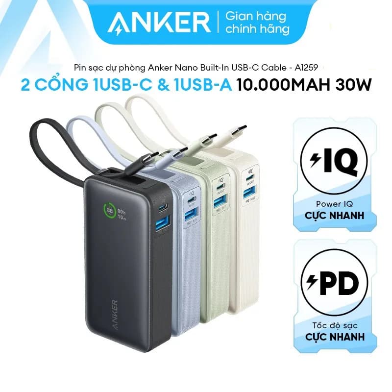 So sánh giá Pin sạc dự phòng LiFePO4 10000mAh Type C PD QC 3.0 30W Anker Zolo A110J - Tìm sản phẩm giá rẻ nhất - Ảnh 13