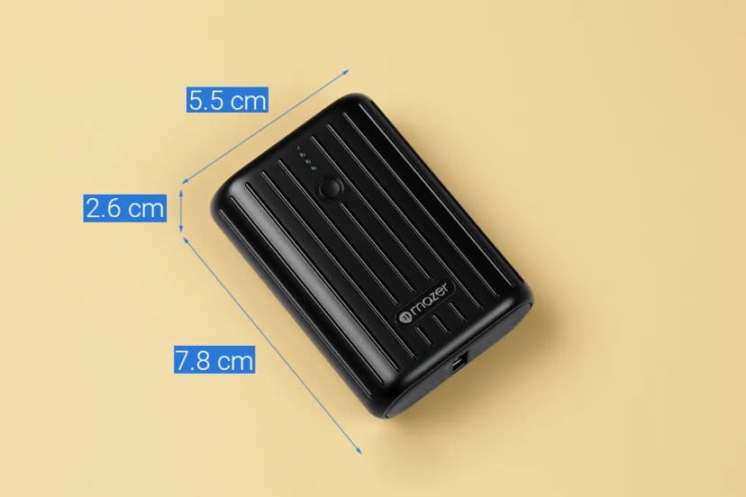 Pin sạc dự phòng Polymer 10000 mAh Type C PD 22.5W Mazer M-EGMINI10.0V2-BL - Xanh - Giá rẻ nhất hôm nay - Ảnh 10
