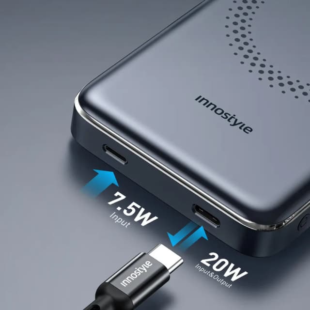 Top 1 so sánh giá Pin sạc dự phòng Polymer 10000 mAh Type C PD 20W Innostyle IMS10KGY - Xám - Tìm sản phẩm giá rẻ nhất - Ảnh 100