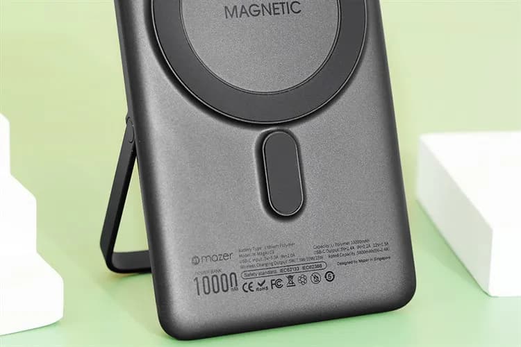 Pin sạc dự phòng Polymer 10000 mAh Type C PD 20W Innostyle IMS10KSG - Xám Nhạt - Giá rẻ nhất hôm nay - Ảnh 1