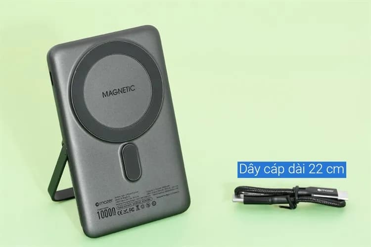 Pin sạc dự phòng Polymer 10000 mAh Type C PD 20W Innostyle IMS10KSG - Xám Nhạt - Giá rẻ nhất hôm nay - Ảnh 2