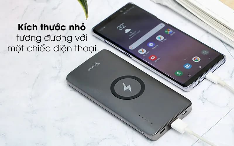 Pin sạc dự phòng Polymer 10000 mAh Type C PD 20W Innostyle IMS10KSG - Xám Nhạt - Giá rẻ nhất hôm nay - Ảnh 47