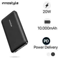 Pin sạc dự phòng Polymer 10000 mAh Type C PD 20W Innostyle IMS10KSG - Xám Nhạt - Giá rẻ nhất hôm nay - Ảnh 7