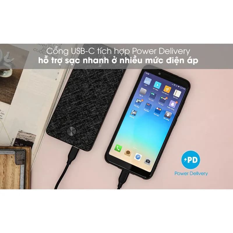 Pin sạc dự phòng Polymer 10000 mAh Type C PD 20W Innostyle IMS10KSG - Xám Nhạt - Giá rẻ nhất hôm nay - Ảnh 72