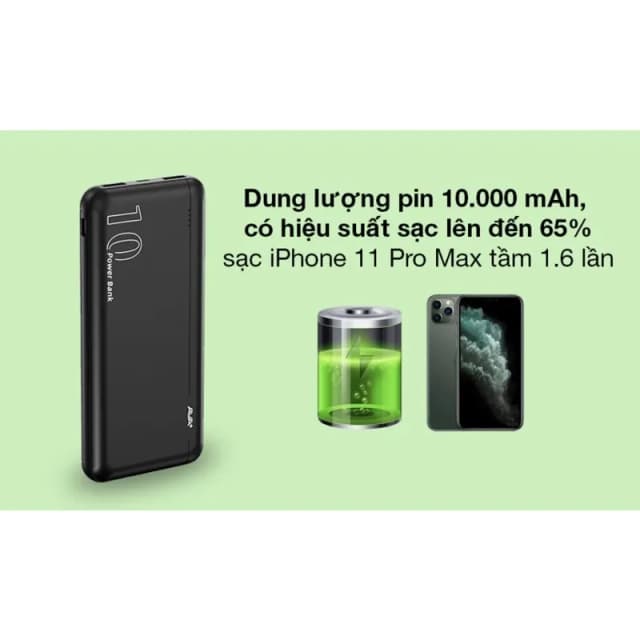 Top 1 so sánh giá Pin sạc dự phòng Polymer 10000 mAh Type C PD 20W Innostyle IQ20BB - Xanh - Tìm sản phẩm giá rẻ nhất - Ảnh 44