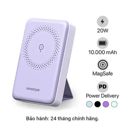 Top 1 so sánh giá Pin sạc dự phòng Polymer 10000 mAh Type C PD 20W Innostyle IQ20BP - Hồng - Tìm sản phẩm giá rẻ nhất - Ảnh 44