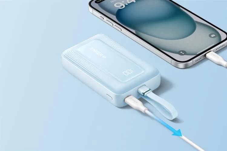 Pin sạc dự phòng Polymer 10000 mAh Type C PD 30W Innostyle TM31BB kèm cáp Type C - Xanh - Giá rẻ nhất hôm nay - Ảnh 13