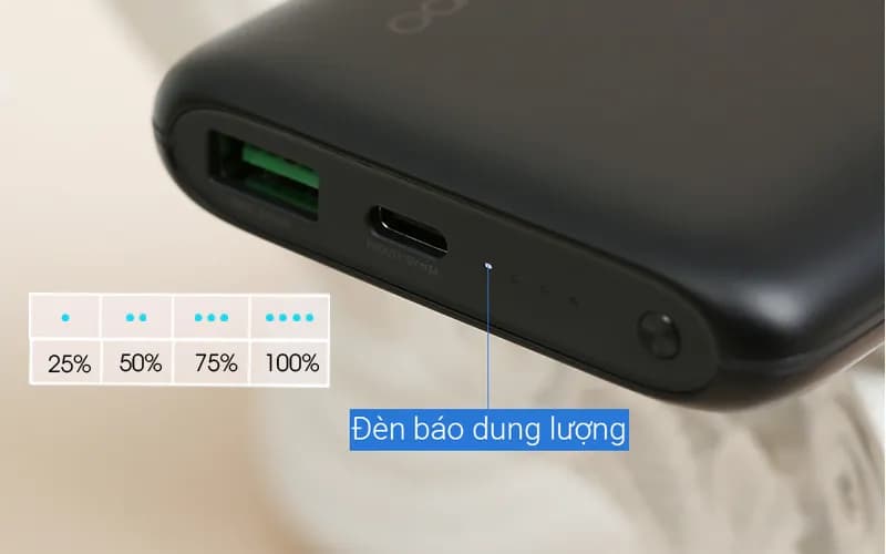 Pin sạc dự phòng Polymer 10000 mAh Type C PD 30W Innostyle TM31BB kèm cáp Type C - Xanh - Giá rẻ nhất hôm nay - Ảnh 26