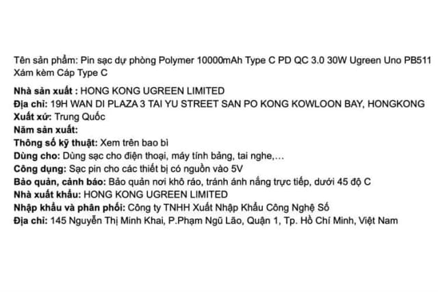 Top 1 so sánh giá Pin sạc dự phòng Polymer 10000 mAh Type C PD 30W Innostyle TM31BB kèm cáp Type C - Xanh - Tìm sản phẩm giá rẻ nhất - Ảnh 89