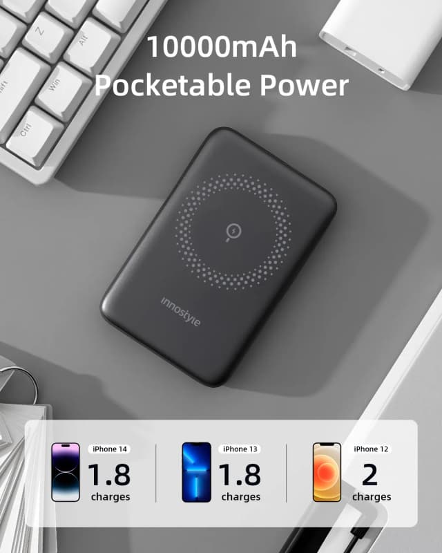 Top 1 so sánh giá Pin sạc dự phòng Polymer 10000 mAh Type C PD QC 3.0 20W Innostyle IM20PDSLV - Bạc - Tìm sản phẩm giá rẻ nhất - Ảnh 98