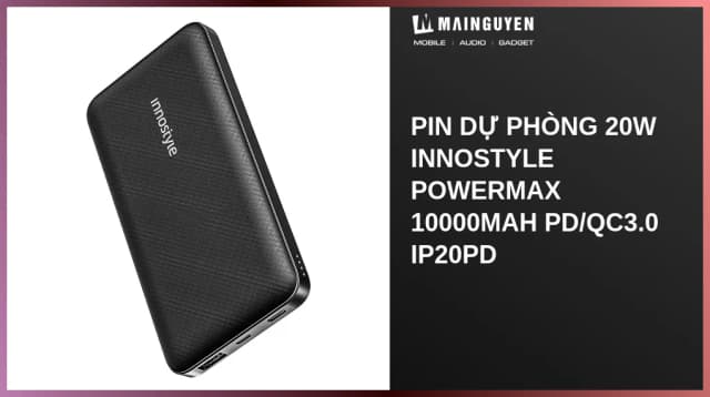 Top 1 so sánh giá Pin sạc dự phòng Polymer 10000 mAh Type C PD QC 3.0 20W Innostyle IM20PDTG - Vàng - Tìm sản phẩm giá rẻ nhất - Ảnh 84