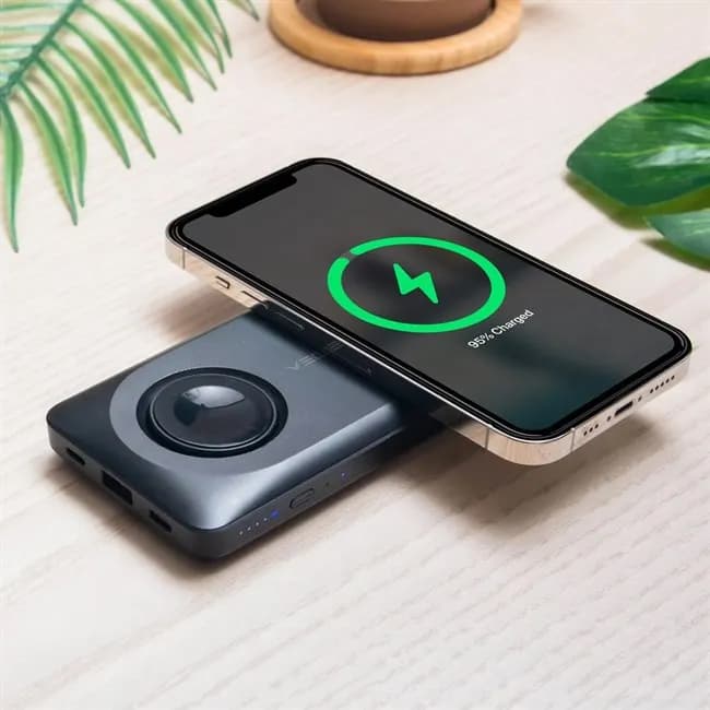Pin sạc dự phòng Polymer 10000mAh Không dây Qi2 20W Mazer M-MagLink18i-WH - Giá rẻ nhất hôm nay - Ảnh 2
