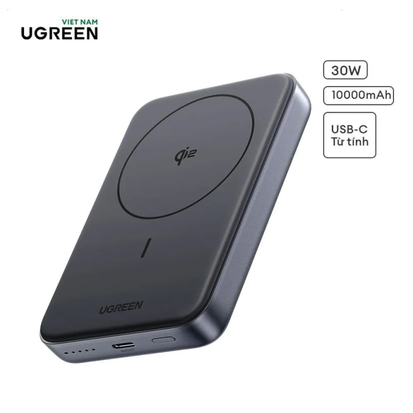 So sánh giá Pin sạc dự phòng Polymer 10000mAh Không dây Magnetic Qi2.2 Type C PD 30W Ugreen PB773 kèm Cáp Type C - Tìm sản phẩm giá rẻ nhất - Ảnh 8