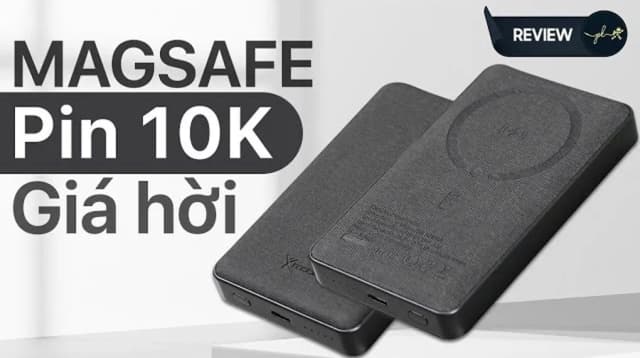 Top 1 so sánh giá Pin sạc dự phòng Polymer 10000mAh Không dây Magnetic Qi2.2 Type C PD 45W Xmobile JP387 Pro - Tìm sản phẩm giá rẻ nhất - Ảnh 69