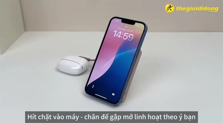 Pin sạc dự phòng Polymer 10000mAh Không dây Magnetic Type C PD 22.5W Xmobile New Power P11 kèm Cáp Type C - Giá rẻ nhất hôm nay - Ảnh 3