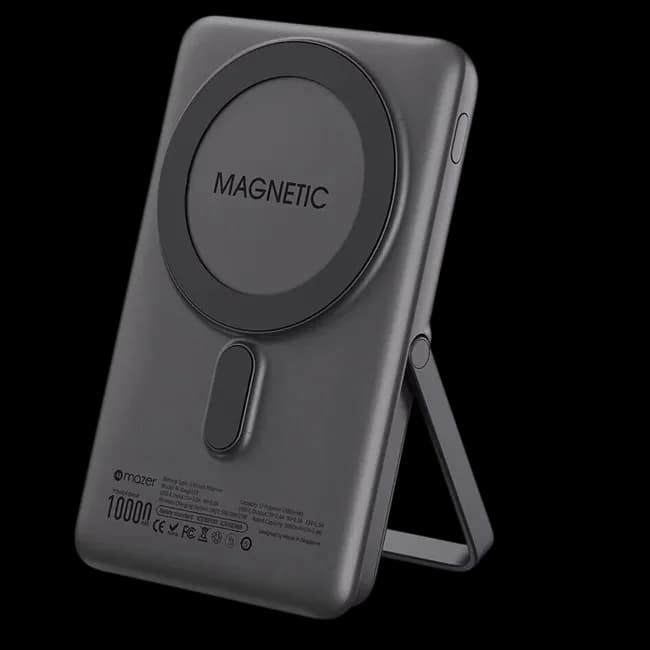 Pin sạc dự phòng Polymer 10000mAh Không dây Qi2 20W Mazer M-MagAir21-GY - Giá rẻ nhất hôm nay - Ảnh 2
