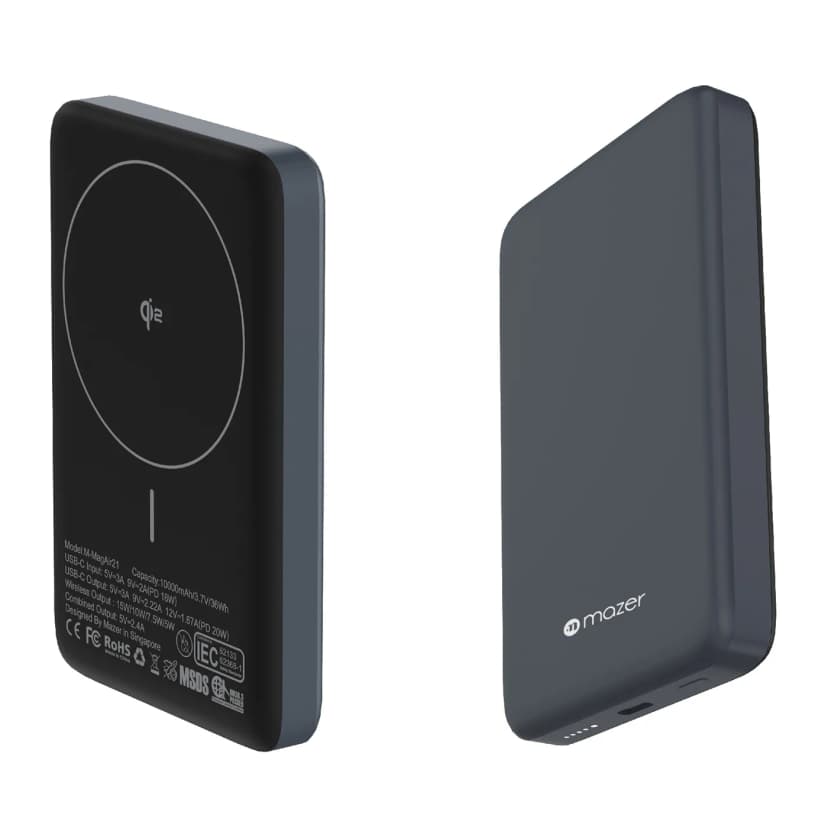 Pin sạc dự phòng Polymer 10000mAh Không dây Qi2 20W Mazer M-MagAir21-GY - Giá rẻ nhất hôm nay - Ảnh 17