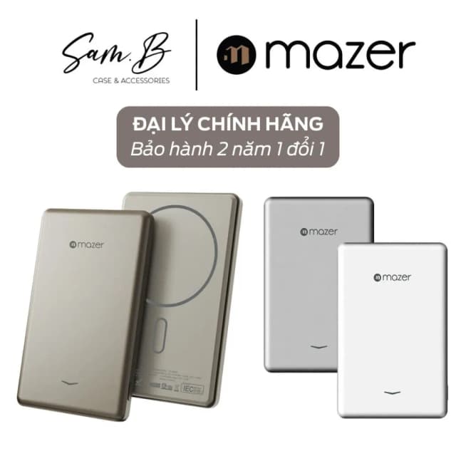Top 1 so sánh giá Pin sạc dự phòng Polymer 10000mAh Không dây Qi2 20W Mazer M-MagAir21-GY - Tìm sản phẩm giá rẻ nhất - Ảnh 7
