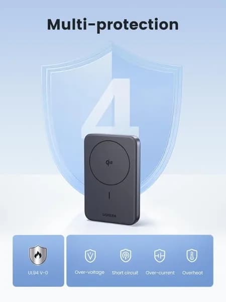 So sánh giá Pin sạc dự phòng Polymer 10000mAh Không dây Magnetic Qi2 Type C PD 20W Ugreen PB763 rẻ nhất? - Ảnh 18