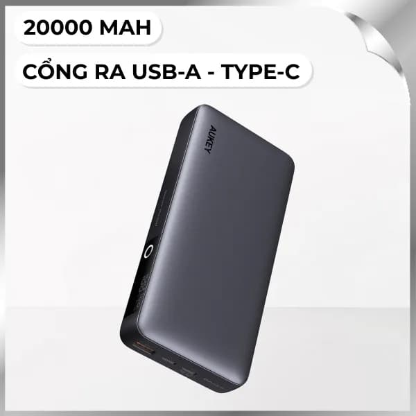 So sánh giá Pin sạc dự phòng Không dây Polymer 10000mAh Type C 20W Aukey PB-MS04 - Xám Bạc rẻ nhất? - Ảnh 14