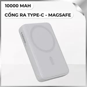 Pin sạc dự phòng Không dây Polymer 10000mAh Type C 20W Aukey PB-MS04 - Xám Đen - Giá rẻ nhất hôm nay - Ảnh 5