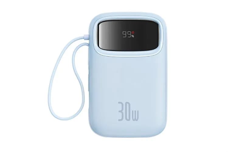 Pin sạc dự phòng Polymer 10000mAh Type C PD 30W Baseus Qpow 2 PPQD4-10C kèm Cáp Type C - Giá rẻ nhất hôm nay - Ảnh 2
