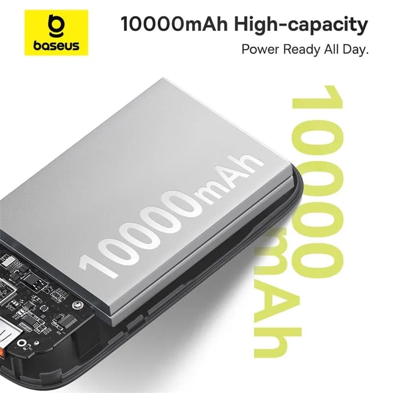 Pin sạc dự phòng Polymer 10000mAh Type C PD 30W Baseus Qpow 2 PPQD4-10C kèm Cáp Type C - Giá rẻ nhất hôm nay - Ảnh 17