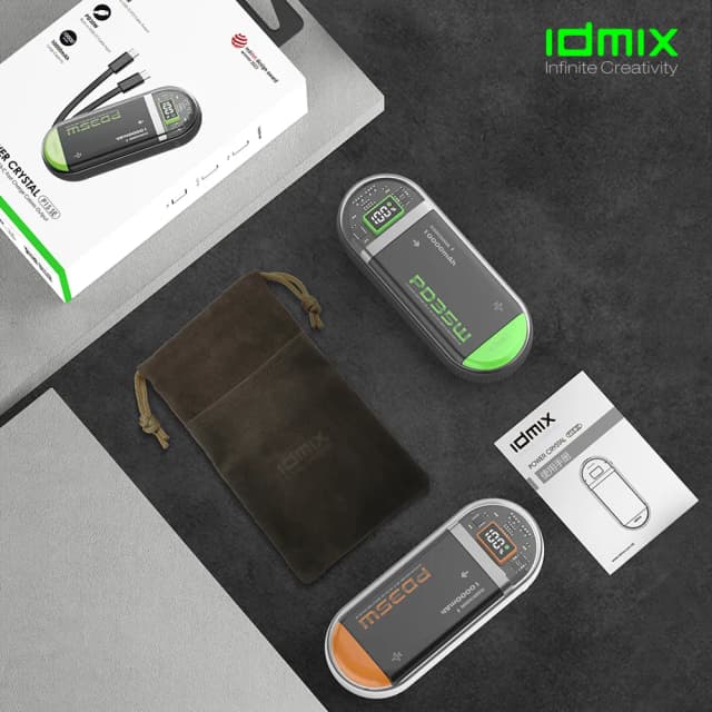 So sánh giá Pin sạc dự phòng Polymer 10000mAh Type C PD 35W IDMIX P15SE kèm cáp Type-C - Đen Hồng rẻ nhất? - Ảnh 12