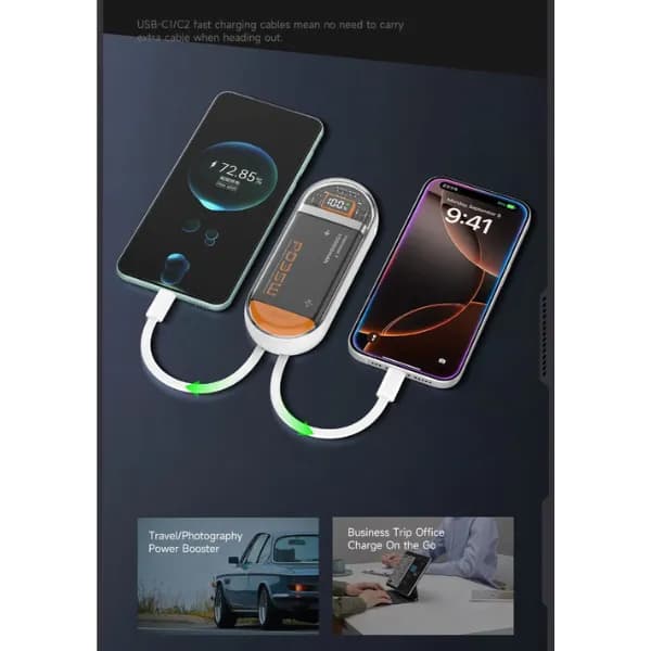 So sánh giá Pin sạc dự phòng Polymer 10000mAh Type C PD 35W IDMIX P15SE kèm cáp Type-C - Đen Hồng rẻ nhất? - Ảnh 13