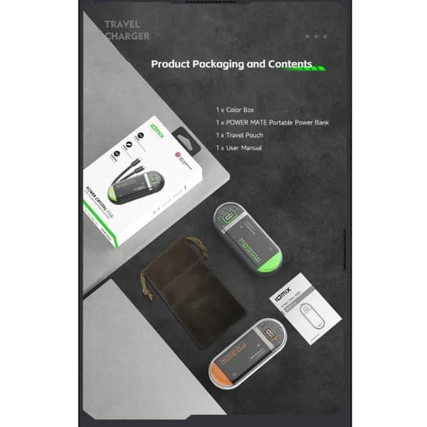 So sánh giá Pin sạc dự phòng Polymer 10000mAh Type C PD 35W IDMIX P15SE kèm cáp Type-C - Đen Hồng rẻ nhất? - Ảnh 20