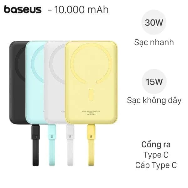 Top 1 so sánh giá Pin sạc dự phòng Polymer 10000mAh Type C PD 36W IDMIX Q10L kèm cáp Type-C - Vàng - Tìm sản phẩm giá rẻ nhất - Ảnh 15