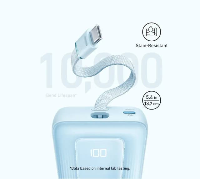 So sánh giá Pin sạc dự phòng Polymer 10000mAh Type C PD QC 3.0 30W Anker Zolo A1688 kèm Cáp Type C rẻ nhất? - Ảnh 11