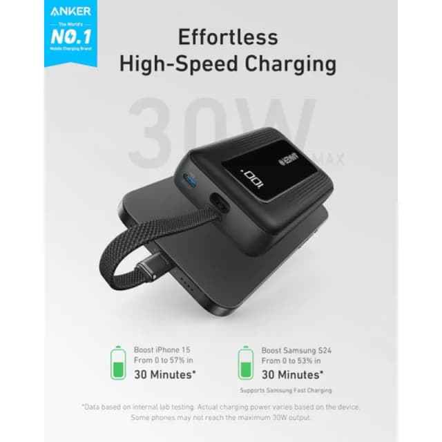 So sánh giá Pin sạc dự phòng Polymer 10000mAh Type C PD QC 3.0 30W Anker Zolo A1688 kèm Cáp Type C rẻ nhất? - Ảnh 13
