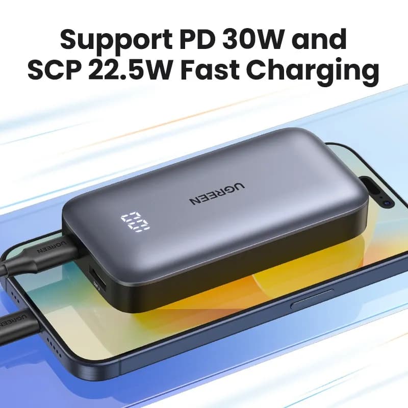 Pin sạc dự phòng Polymer 10000mAh Type C PD QC 3.0 30W Ugreen PB535 - Giá rẻ nhất hôm nay - Ảnh 16