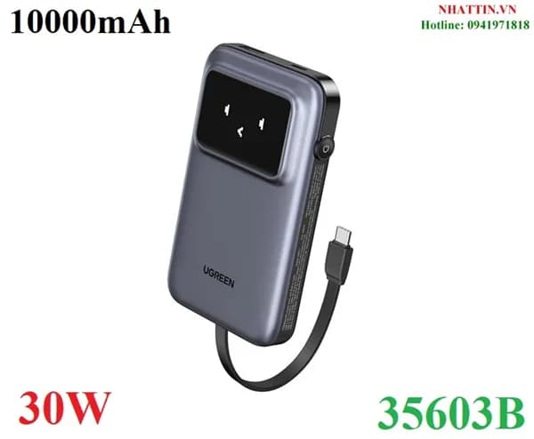 So sánh giá Pin sạc dự phòng Polymer 10000mAh Type C PD QC 3.0 30W Ugreen PB535 rẻ nhất? - Ảnh 17