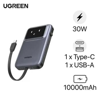 So sánh giá Pin sạc dự phòng Polymer 10000mAh Type C PD QC 3.0 30W Ugreen PB535 rẻ nhất? - Ảnh 10