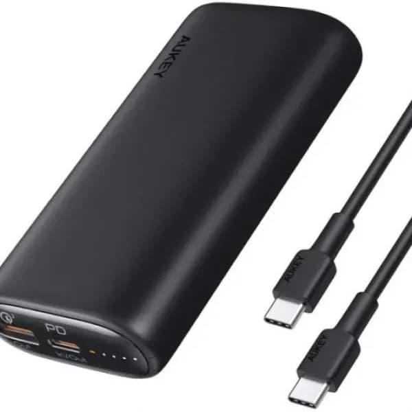 So sánh giá Pin sạc dự phòng Polymer 10000mAh Type C PD QC 3.0 15W Aukey PB-Y46 - Xám Đậm rẻ nhất? - Ảnh 17