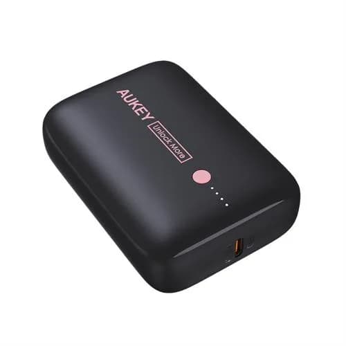 So sánh giá Pin sạc dự phòng Polymer 10000mAh Type C PD QC 3.0 20W Aukey PB-N83S - Đen rẻ nhất? - Ảnh 2