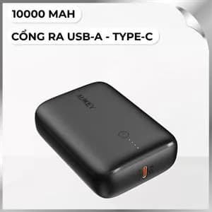 So sánh giá Pin sạc dự phòng Polymer 10000mAh Type C PD QC 3.0 20W Aukey PB-N83S - Đen rẻ nhất? - Ảnh 3