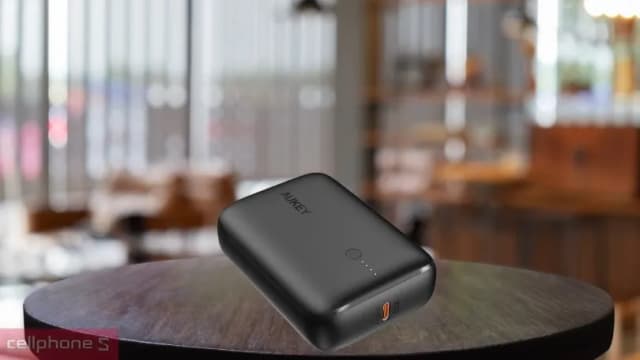 So sánh giá Pin sạc dự phòng Polymer 10000mAh Type C PD QC 3.0 20W Aukey PB-N83S - Đen rẻ nhất? - Ảnh 9