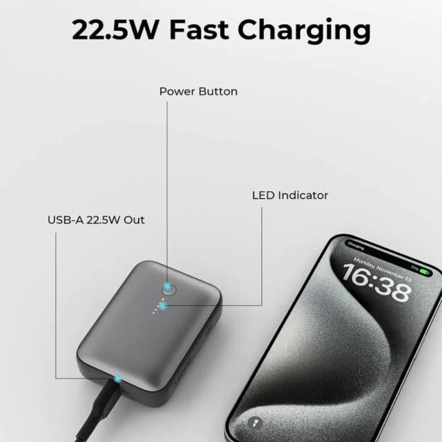 So sánh giá Pin sạc dự phòng Polymer 10000mAh Type C PD QC 3.0 20W Aukey PB-Y55 - Hồng rẻ nhất? - Ảnh 15