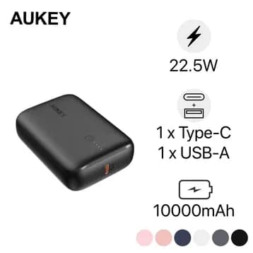 So sánh giá Pin sạc dự phòng Polymer 10000mAh Type C PD QC 3.0 20W Aukey PB-Y55 - Xanh Dương rẻ nhất? - Ảnh 19