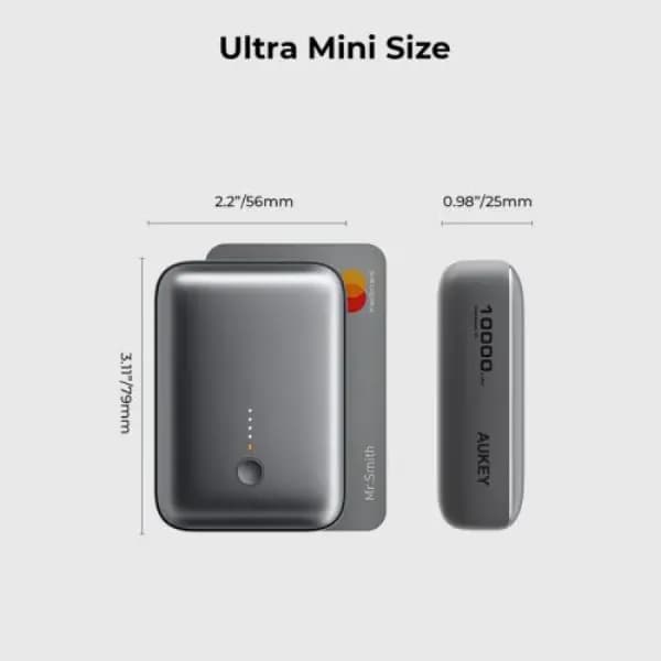 So sánh giá Pin sạc dự phòng Polymer 10000mAh Type C PD QC 3.0 20W Aukey PB-Y55 - Xanh Dương rẻ nhất? - Ảnh 8