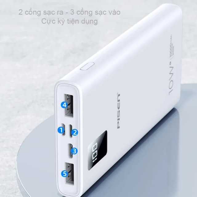 Top 1 so sánh giá Pin sạc dự phòng Polymer 15000 mAh Type C PD 45W Mazer M-PC45LINK1545-WB - Trắng - Tìm sản phẩm giá rẻ nhất - Ảnh 7