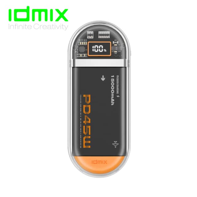 So sánh giá Pin sạc dự phòng Polymer 15000mAh Type C PD QC 45W IDMIX P15CIPRO kèm cáp Lightning và Type-C - Đen Hồng rẻ nhất? - Ảnh 14